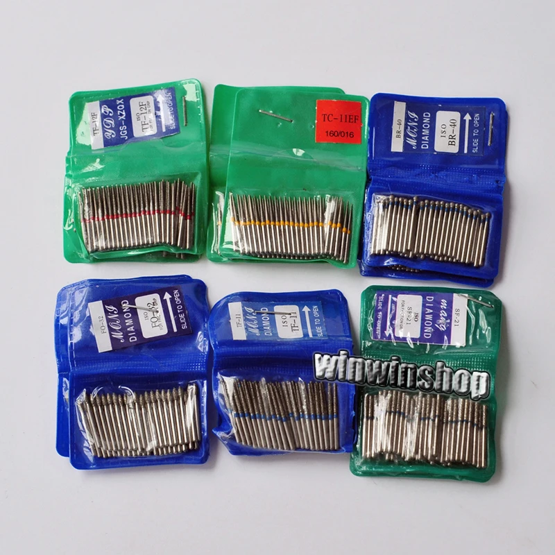 Dental dos Burs fg do Diamante para Lustrar a Série 1.6mm de Alisamento de sf Alta Velocidade