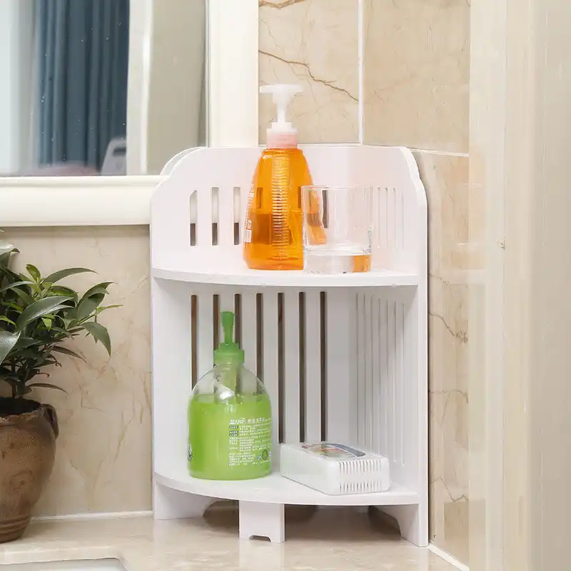 Modern Bathroom Storage Shelf Multipurpose Storage Racks Shower