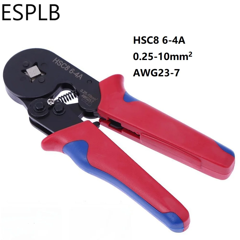 ESPLB мини обжимные плоскогубцы HSC8 6 4 0 25 мм2 4A 10 ручные инструменты