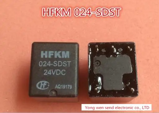 Новое реле HFKM-024-SDST HFKM-024-SDST-24VDC HFKM 024-SDST 024-SDST-24VDC HFKM024SDST 024SDST 24VDC DC24V 24V DIP5 10 шт./лот |