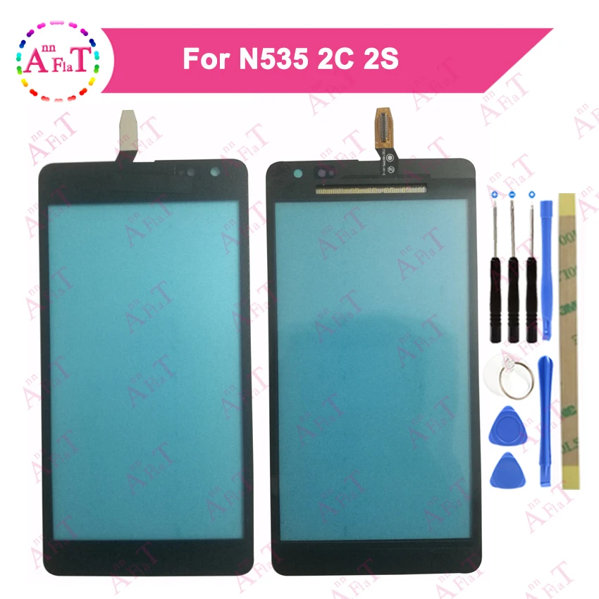 

5.0" For Nokia Microsoft Lumia 535 N535 CT2S1973 CT2C1607 Touch Screen Digitizer Sensor Outer Glass Lens Panel 3m glue Free