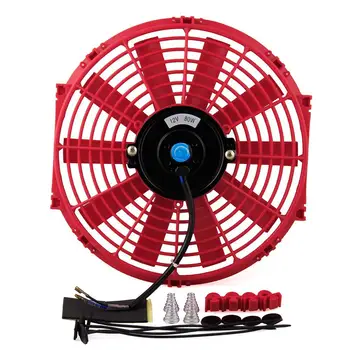 

12" 12V Universal Car High Power Pull Racing Electric Radiator Engine Cooling Fan