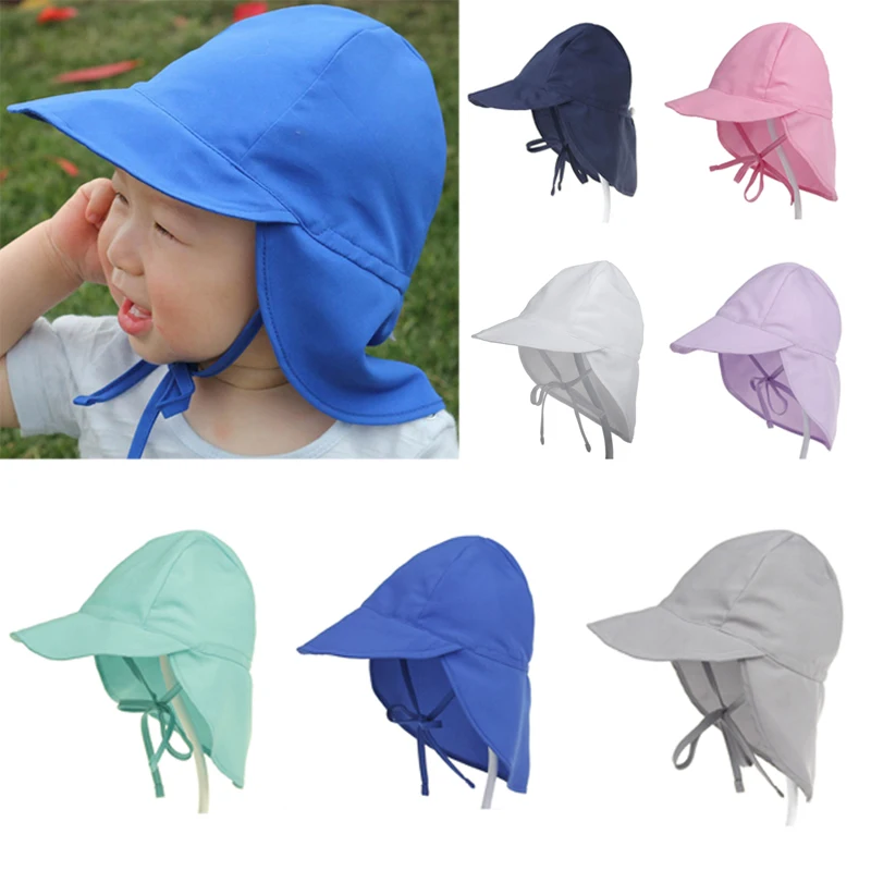 Hot Summer Baby Sun Hat Adjustable Visor Baby Cap Hat Girls Boys Sun