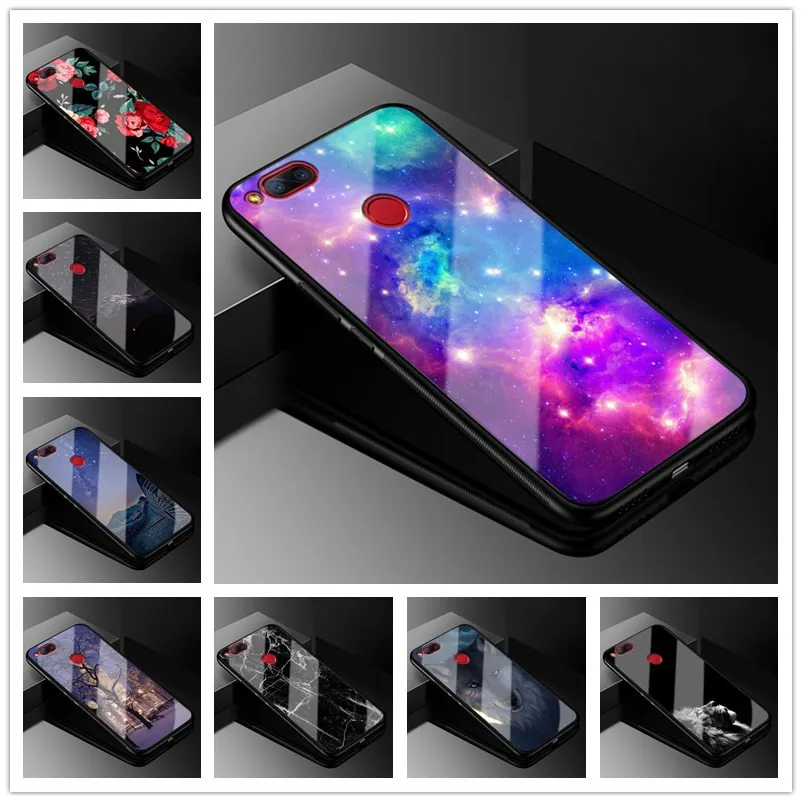 For ZTE Z17 mini Case 5.2 inch Glass Hard Back Cases For ZTE NUBIA Z17 mini Case Cover Z17mini Z 17 Tempered Soft Bumper