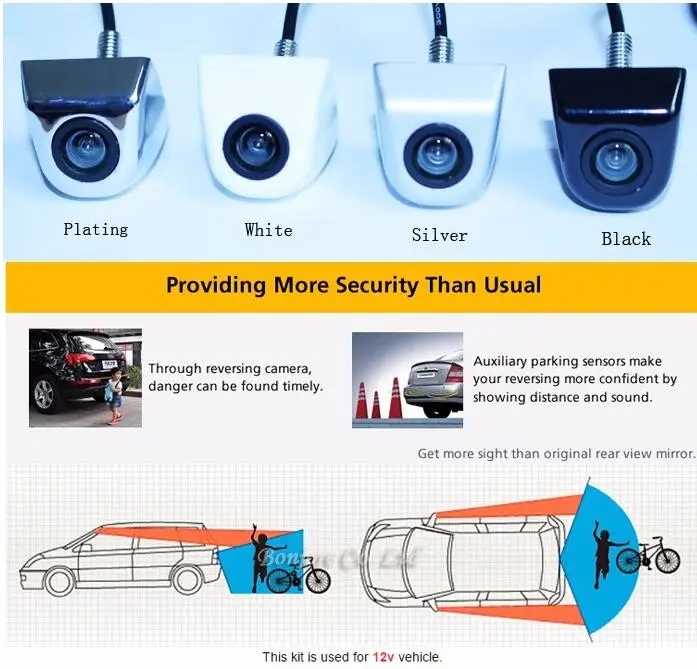 Sensor de Estacionamento Auto Reverso Radar Detector