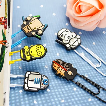 

Star War Bookmarks Novelty Book Page Holder as Book Mark Clips 30pcs/lot