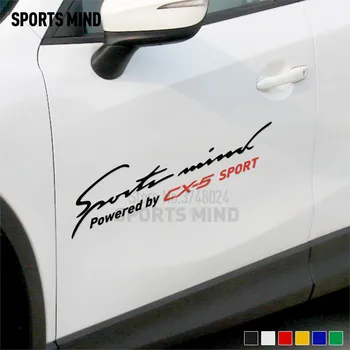 

10 Pieces Customizable Sports Mind Car Styling Automobiles Car Sticker Decal For Mazda Cx 5 Cx5 Mazdaspeed Car Accessories
