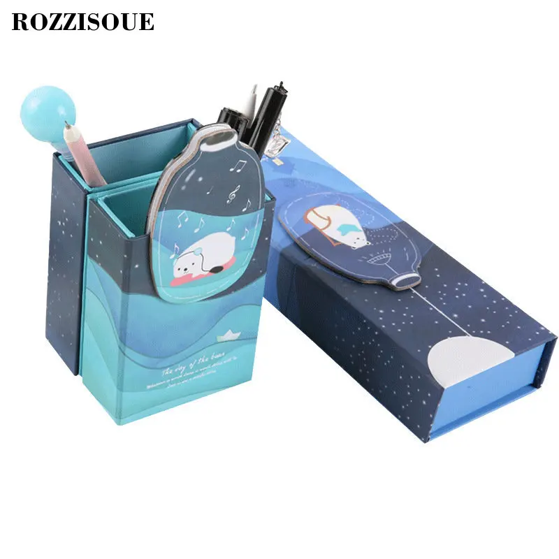 

Cute Bear Korea Kawaii Multifunctional Pencil Cases School Pencil Case Folding Pen Box Pencilcase Stationery Bag School Supplies