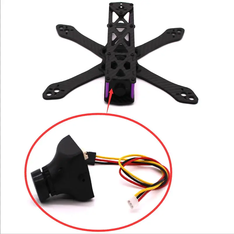 700TVL FPV 700 TVL CMOS 2.8mm lens Camera Compatible with General 5.8G Transmitter for QAV250 Multicopter | Игрушки и хобби