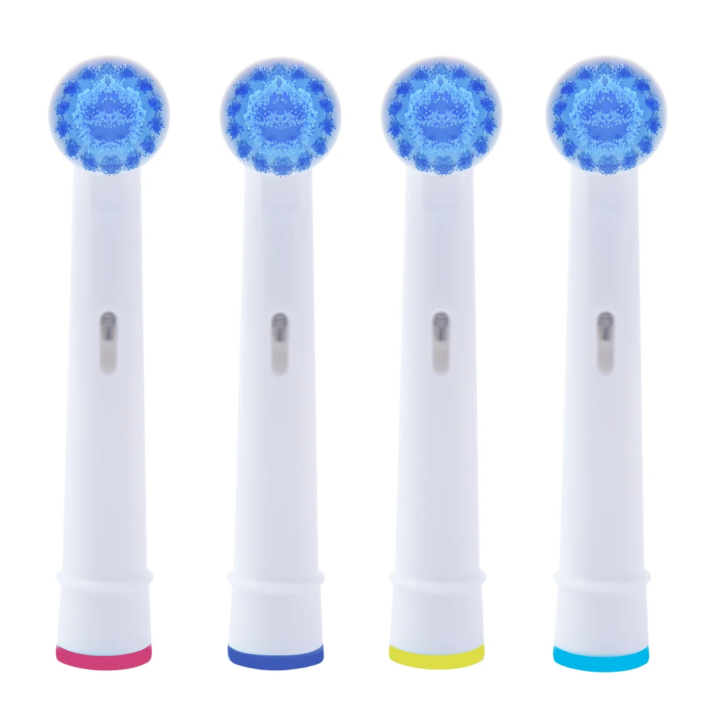 

4 Pcs Electric replacement toothbrush heads for Oral B electric toothbrush compatible with power/Pro health/Triumph/3D Excel