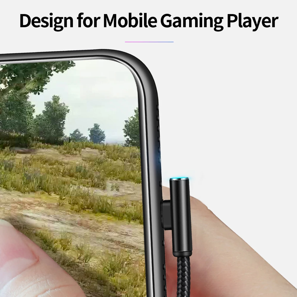 MCDODO الأزرق ضوء كابل يو اس بي ل فون X XS ماكس XR 6 s باد شحن سريع لل شاحن آيفون كابل بيانات الحبل الهاتف المحمول الكابلات