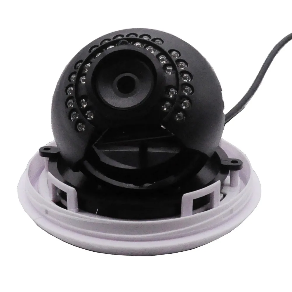 

3.6mm Dome Indoor CCTV Camera H.264 Closed System Infrared PAL NTSC BNC 120 Degree Wide Angle Len Video Security Serveillance