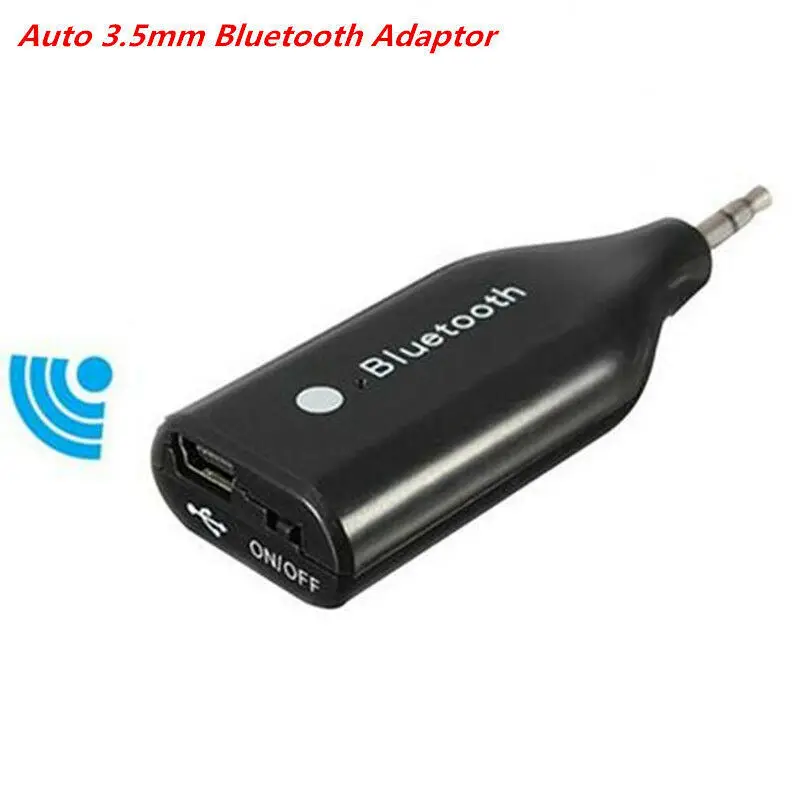 AABB-автомобильный беспроводной 3,0 Bluetooth 3,5 мм вспомогательный приемник адаптер для аудио телефона динамик