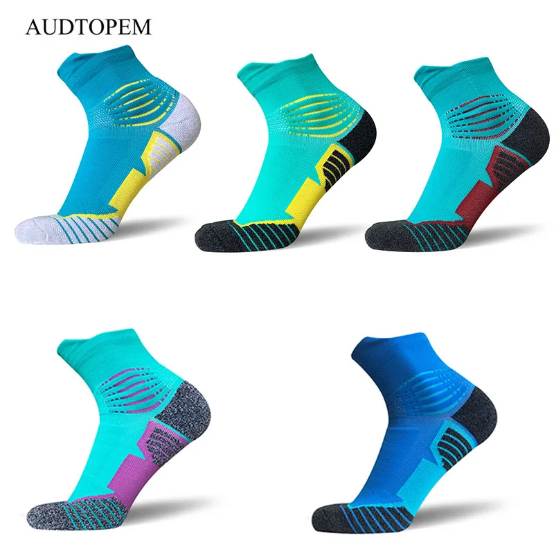 

1pair/bag Male Profession Outdoor Sports Running Socks Boy Colored Thermal Socks Hiking trekking Socks for Men Women 2019 New