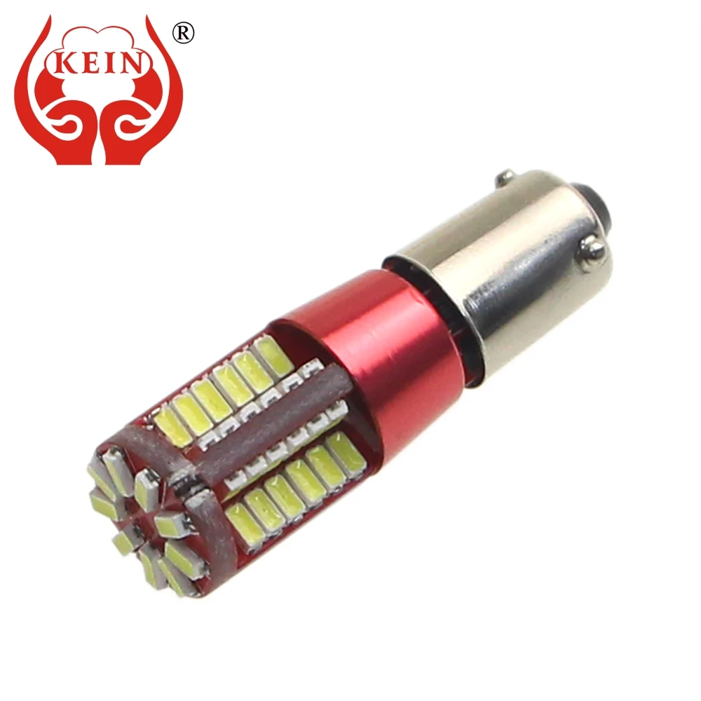 

1PCS super bright H21W BAY9S 57 smd 3014 LED Car rear fog lamp Auto Backup Reserve Light Bulbs Canbus Error Free white red 12V