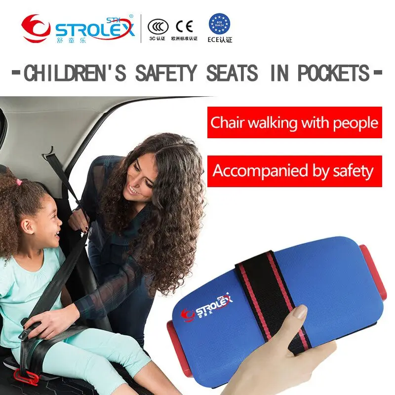Mifold Foldable Portable baby Car Seat Safety Cushion Kids Safety Car
