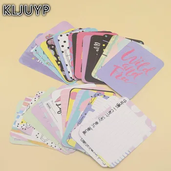 

KLJUYP 40pcs Happy youth Double-side Printed Cardstock Die Cuts for Scrapbooking Happy Planner/Card Making/Journaling Project