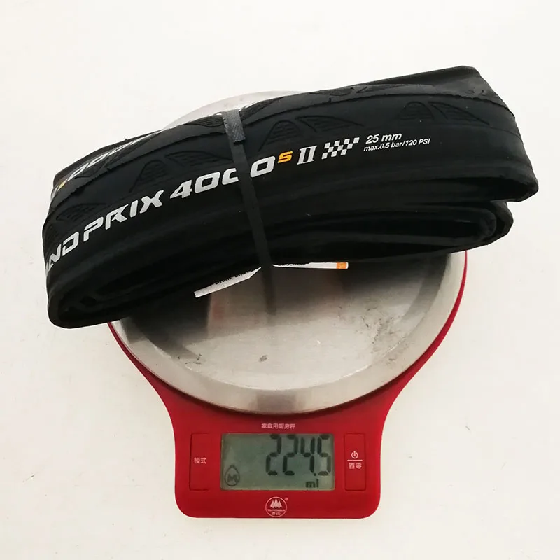 Grand Prix 4000 S II Tire 700x25 Folding Bead (Black)