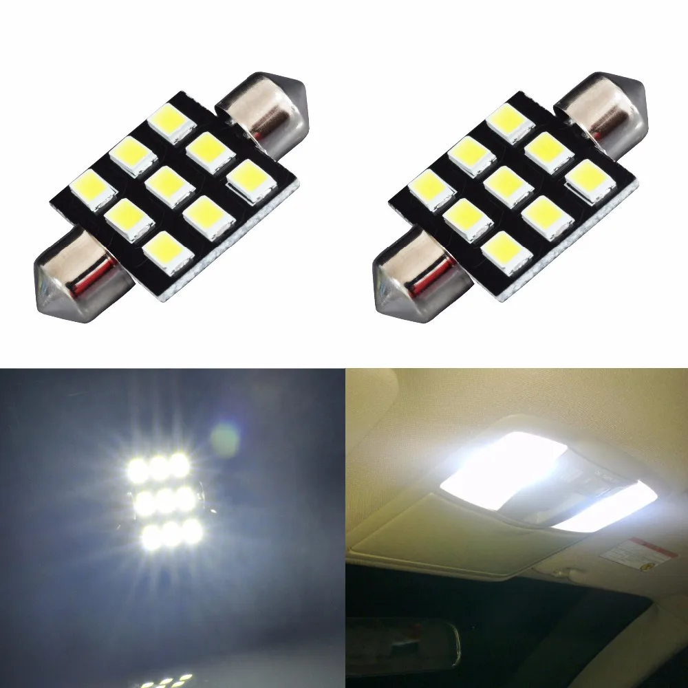 AGLINT 10PCS LED Dome Lights Festoon 36mm C5W 5730SMD 9 Chips