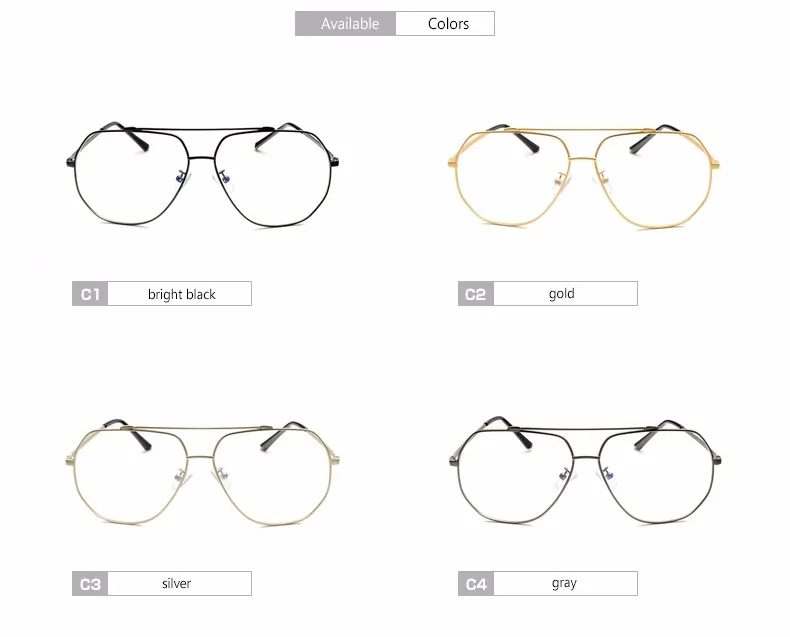 Нержавеющая сталь оправа для очков унисекс UV400 очки кадры женские очки прозрачные Для мужчин оптический золото очков очки прозрачные
