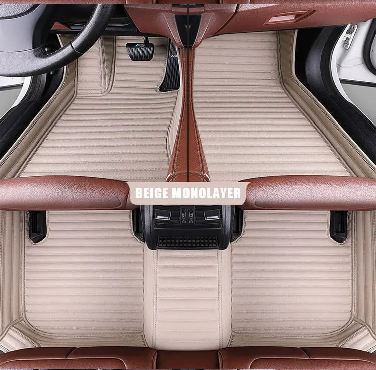Esteiras do Assoalho Carro de Couro Personalizado para Infiniti Tapetes do Assoalho Duplo para Carros Qx60 Qx70 G25 G37 Acessórios Automóveis G35 Fx35 Fx37 Q50 Qx30 15 High Quality Automóveis e motos