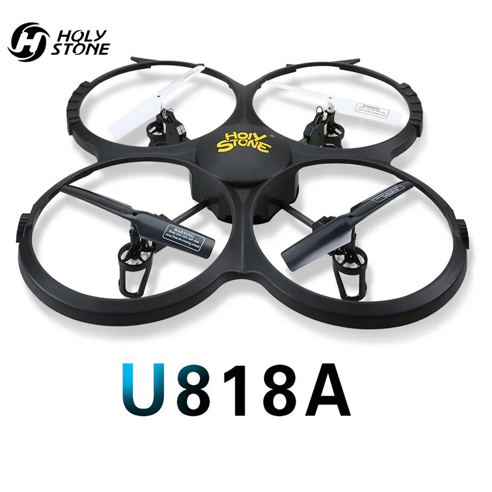 

Holy Stone U818A Drone 720P HD Camera 6-Axis gyro RC Quadcopter Headless Mode One Key Return Easy & Safe to Fly Includes Battery