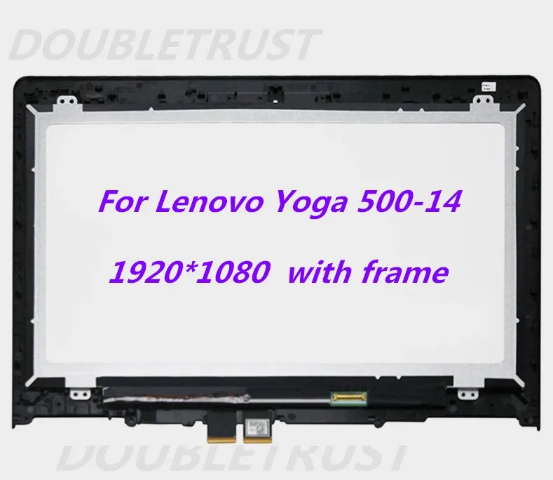 14 ''сенсорный ЖК-экран дигитайзер с рамкой для ноутбука lenovo Yoga 500-14IBD 80N4 80N5 500-14ISK 80R5