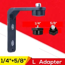 Многофункциональный магнитный l-образный настенный кронштейн 1/"+ 5/8" адаптер для универсального штатива с поддержкой лазерного уровня