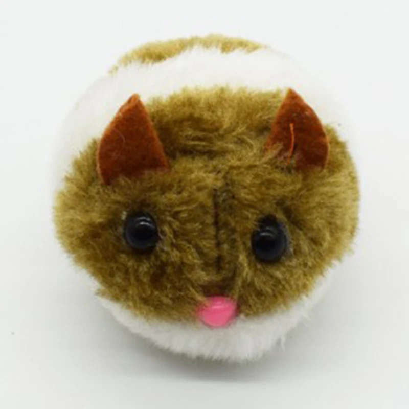 

Cute Cats Plush Fur Toy Shake Movement Mouse Pet Kitten Funny Movement Rat Interactive Bite Toy Scratcher Pet Cat Supplies