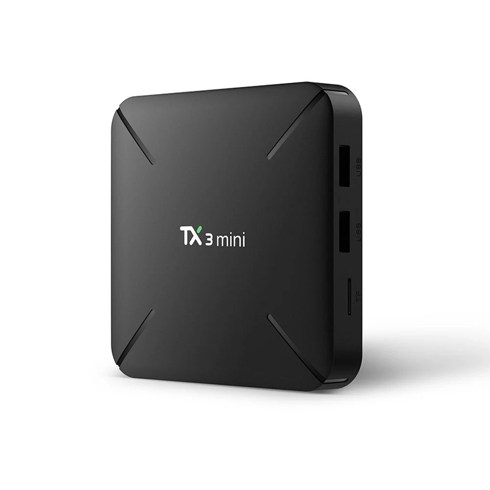 TX3 Мини Смарт ТВ Box Android 7,1 Amlogic S905W 4 ядра 2,4 ГГц Wi-Fi, Декодер каналов кабельного телевидения 2 Гб Оперативная память 16 Гб Встроенная память 4 K H.265