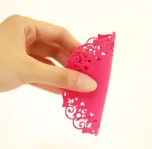 

BPLace Hollow Doilies Silicone Coaster Coffee Table Cup Mats Pad Placemat Kitchen decoration Accessories modern Cooking FK-CZD