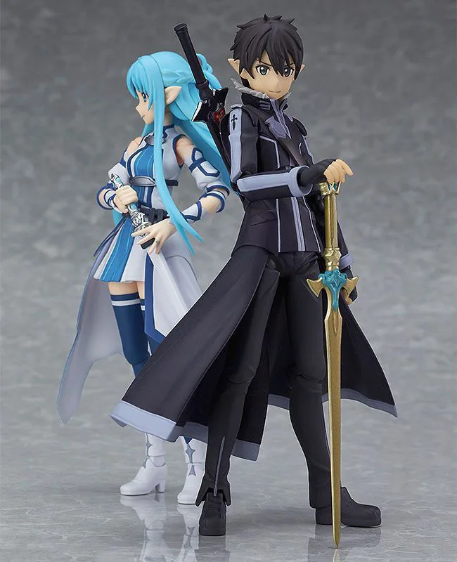 Аниме Figma 264 Sword Art Online II kiito ALO ver. Aloverer Kirigaya Kazuto ПВХ фигурка Коллекционная модель игрушки 14 см