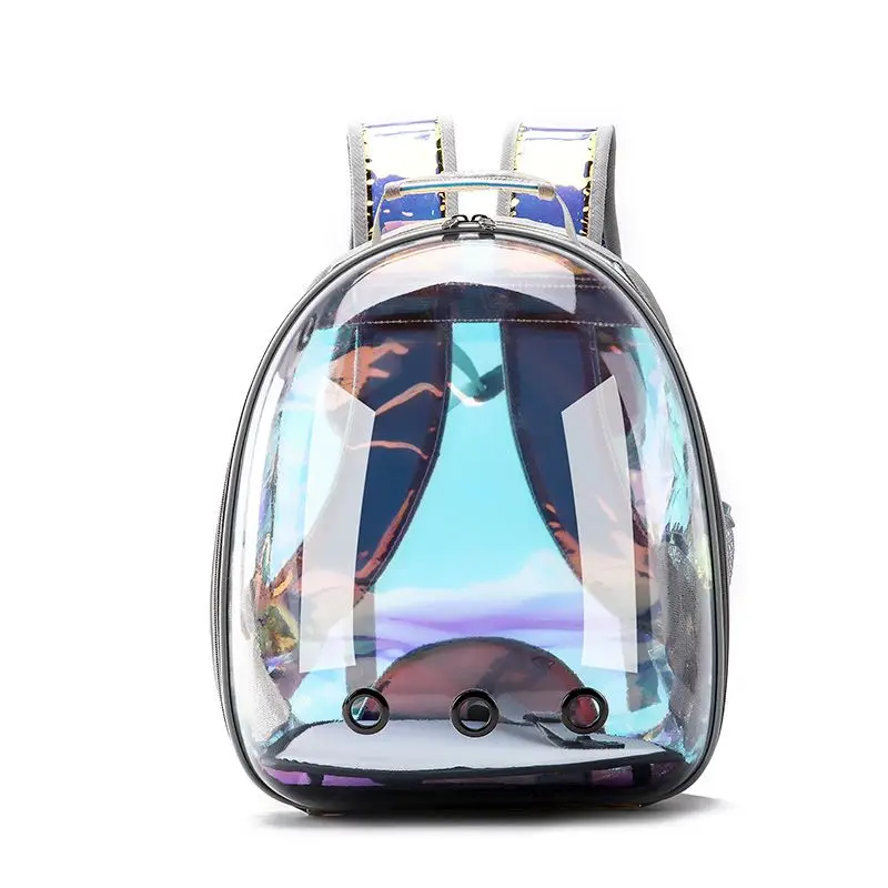 

Mesh Breathable Pet Carrier Bag Space Backpack Space Capsule Cat Small Dog Outdoor Travel