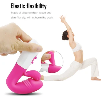 G Spot Dildo Rabbit Vibrator for Women Powerful Dual Silicone Female Vagina Clitoris Stimulator Massager Sex Toy for Women Adult 3