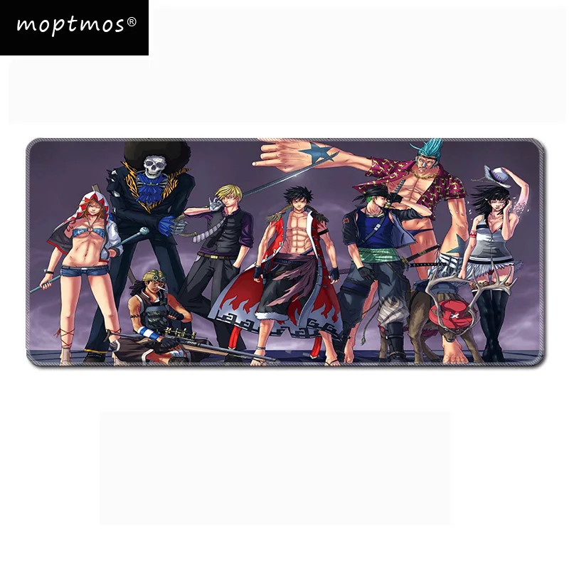 

Anime One Piece Mouse Pad Gaming Mouse Mat-Soft Rubber Speed Gamer Mouse Pad Large Size 35.4"x15.7"x0.08"inch