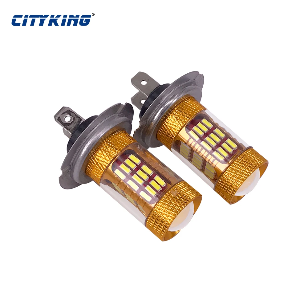 

2x H7 LED High Power Light for 4014 Chip 60SMD Fog Light fog lamp Headlight Driving DRL H7 H11 H4 H8 Car Light Auto Lamp Bulb