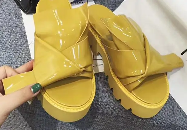 

Butterfly-Knot Flats Slides Summer Flat Open-Toe Women Slippers Platform Casual Shoes Woman Beach Slides Summer Shoes