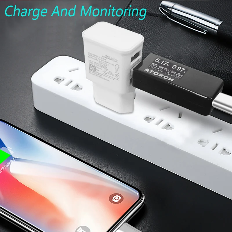 ATORCH 3-port USB Power Adapter For iPhone 6 5S 5 4S USB tester display voltage current EU Multi USB Charger Device Plug ATORCH 3-port USB Power Adapter For iPhone 6 5S 5 4S USB tester display voltage current EU Multi USB Charger Device Plug