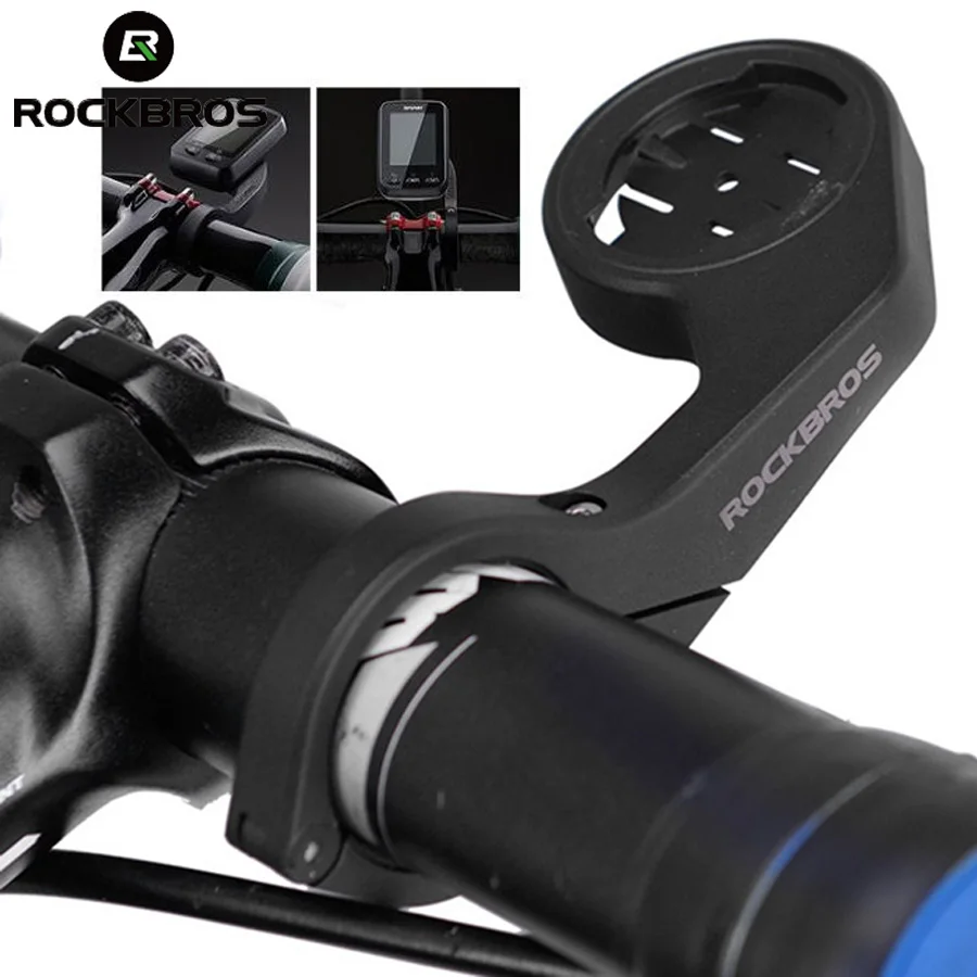 

ROCKBROS MTB Bicycle Computer Holder Cycling Accessories MTB Bike Speedometer Holder Bicycle Seat Extension Mount for GPS