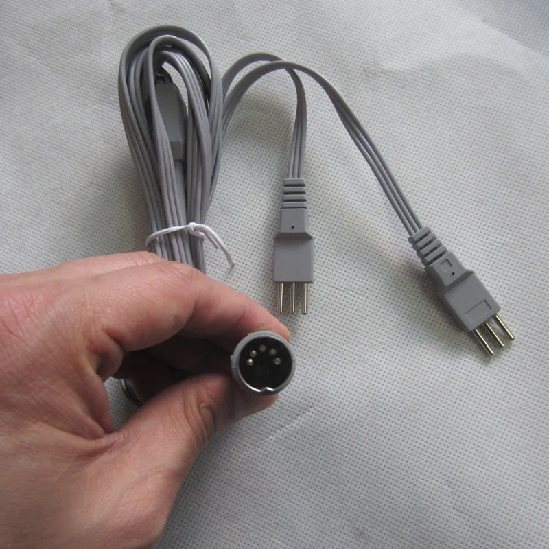 

10pcs electrode cables for electrode infared heat ems body massage machine