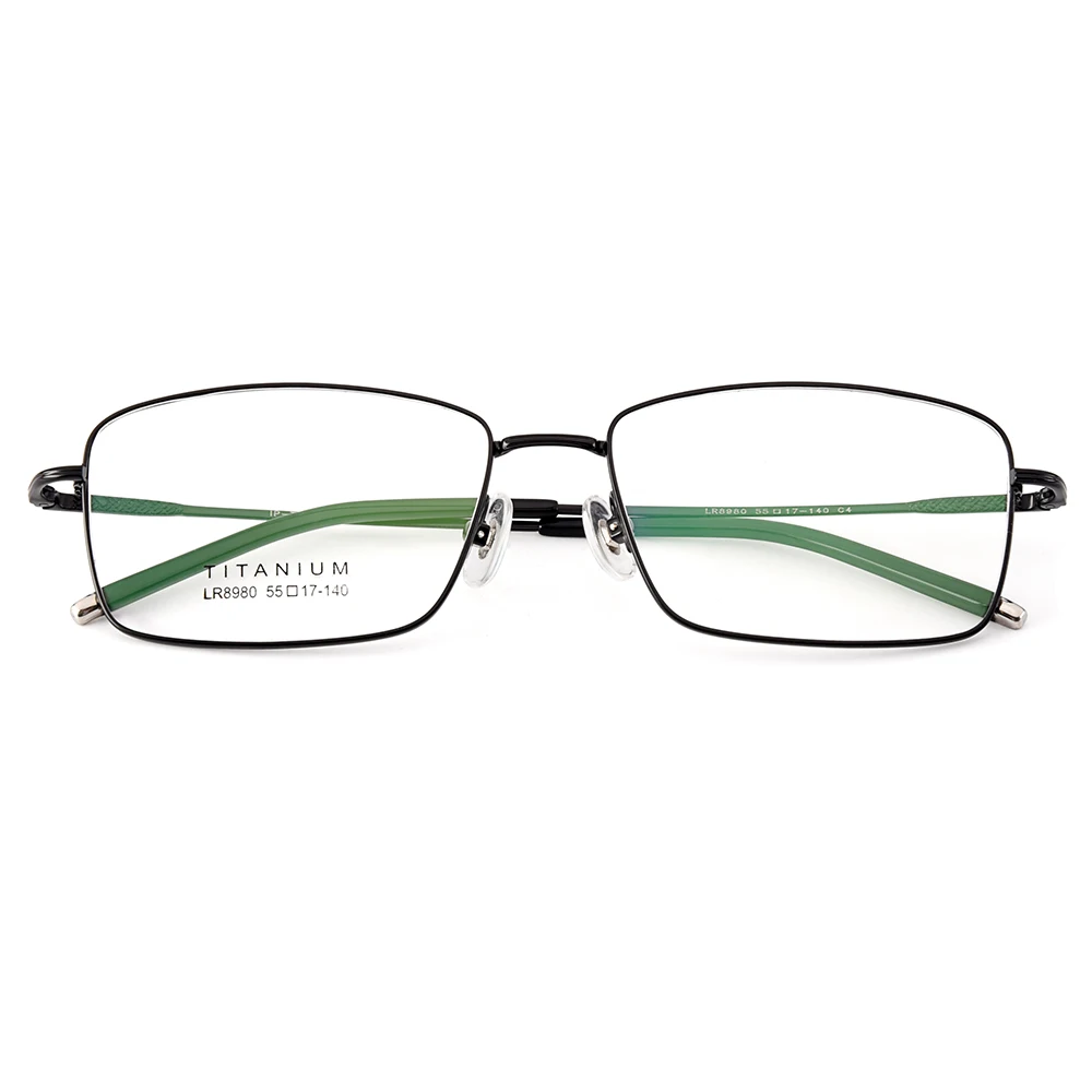 Najtaniej Gmei optyczne Ultralight 100% czysty tytan pełna obręczy okulary rama dla biznesmenów krótkowzroczność czytanie okulary korekcyjne LR8980