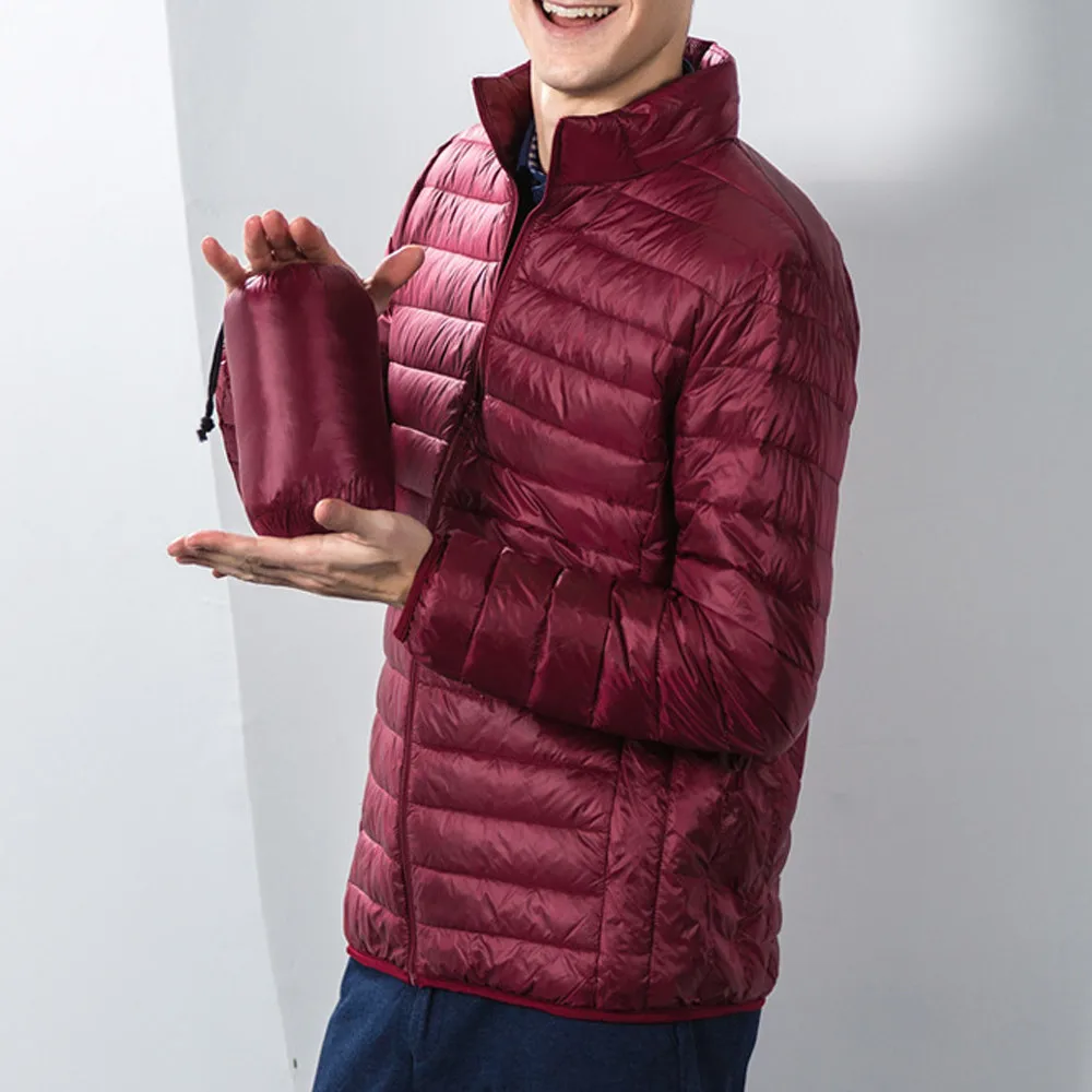 2018 New vetement femme Men's man Fashion Winter Pure Color Foldable Stand Collor Cotton Down Jacket Coat jaqueta masculina 2018 New vetement femme Men's man Fashion Winter Pure Color Foldable Stand Collor Cotton Down Jacket Coat jaqueta masculina
