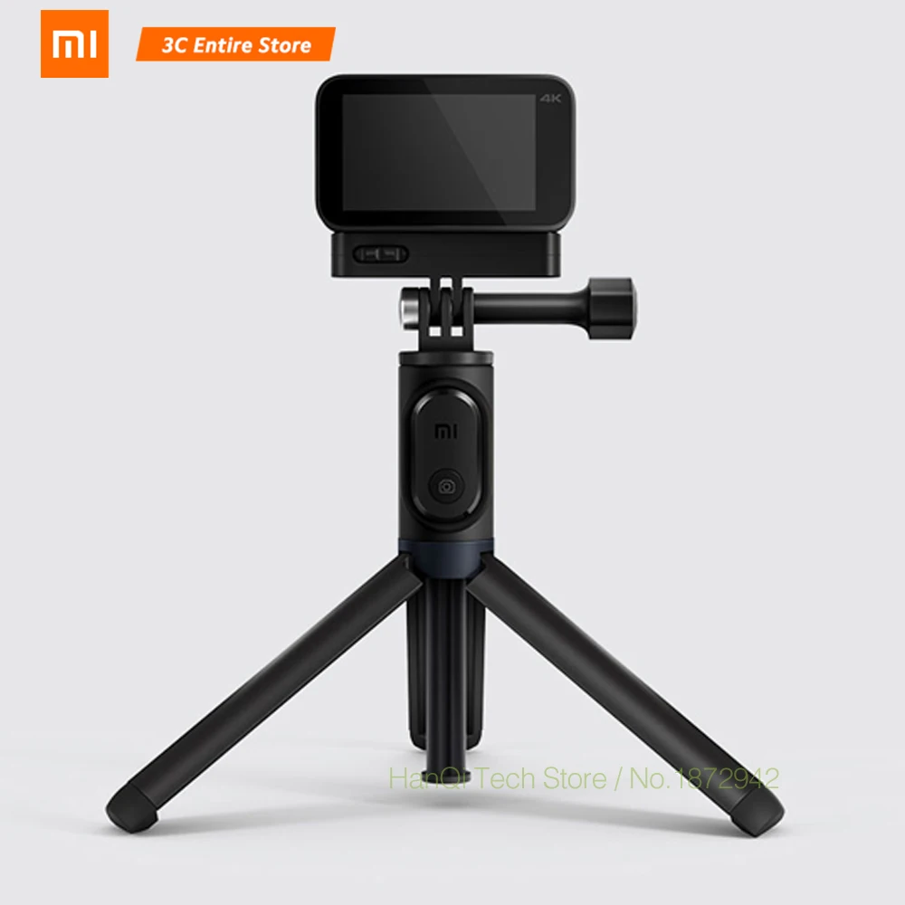 

Original Xiaomi Mijia Small Camera Selfie Stick Tripod Bluetooth 3.0 Remote Control 360 Rotation Lightweight Foldable Compact