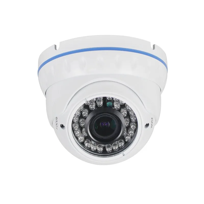 

Onvif 2MP megapixels 2.8-12mm varifocal Lens vandalproof IR dome IP camera cctv security camera