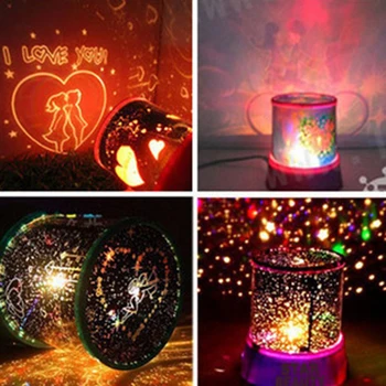 

LED Night Light Projector Starry Sky Star moon Master Children Kids Baby Sleep Romantic colorful Led USB Projection lamp lights