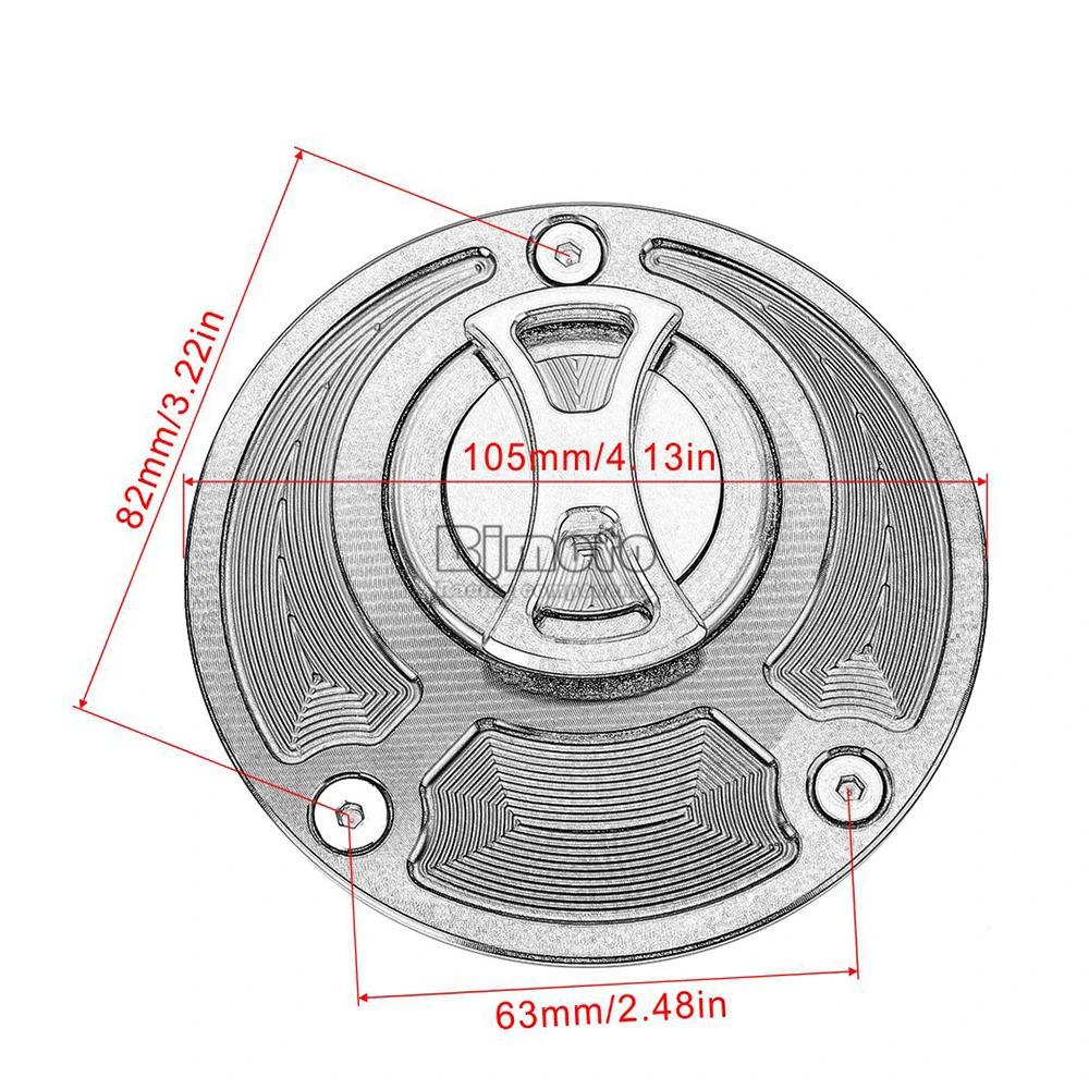 BJMOTO крышка топливного бака для мотоцикла Yamaha R6/R6S R1 FAZER FZ1 FZ6/FZ6R FJR1300 MT-10 FZ6R аксессуары для мотоциклов масляный газовый колпачок