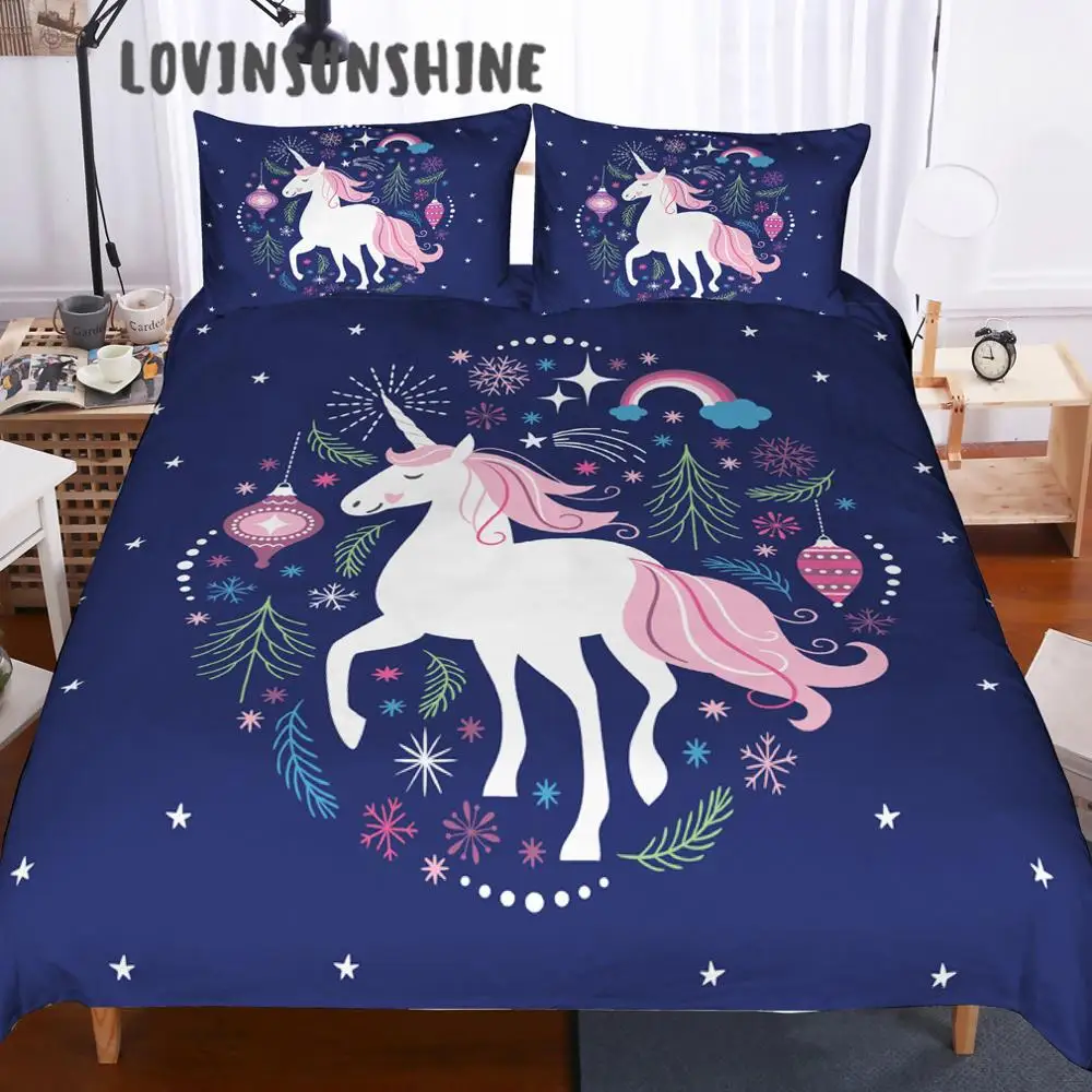 

LOVINSUNSHINE Duvet Cover Set Queen King Comforter Set Cartoon Bedding Set AB#134