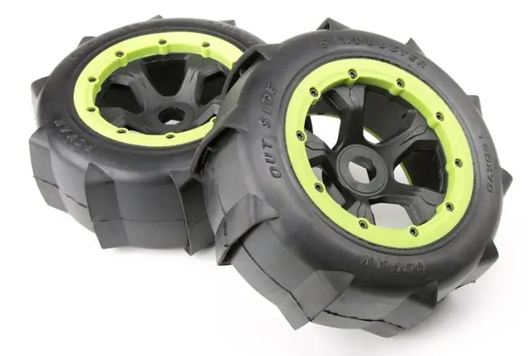 1/5 Baja Truck Posteriore Sabbia Paddle Ruote E Pneumatici Per Hpi Rovan Baja 5T 5Sc