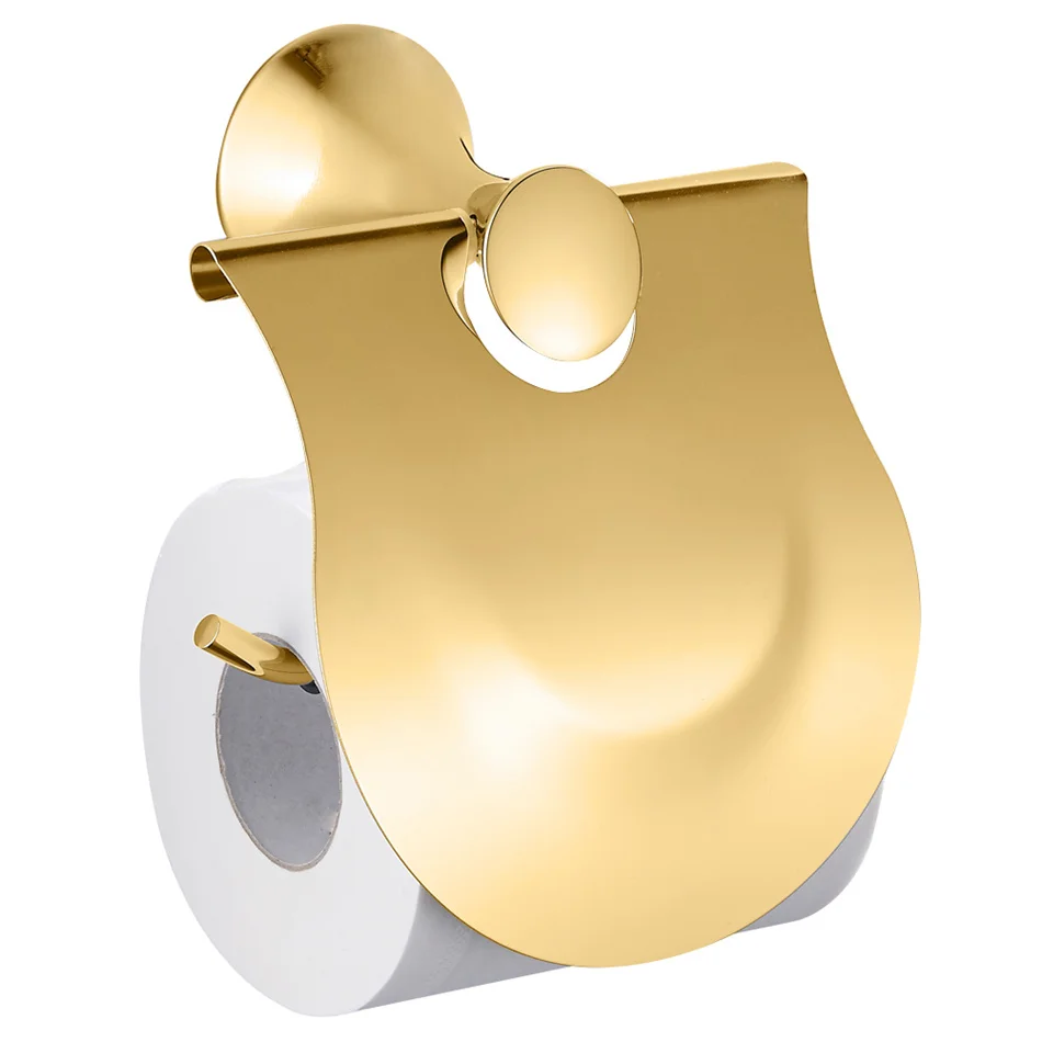 Leyden SUS 304 держатель для бумаги из нержавеющей стали с золотым покрытием крючок для полотенец держатель для туалетной щетки кольцо для полотенец аксессуары для ванной комнаты