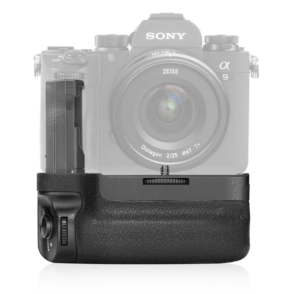 Neewer Вертикальная Батарейная ручка для камер sony A9 A7III A7RIII, Замена для sony VG-C3EM, работает только с NP-FZ100 батареей